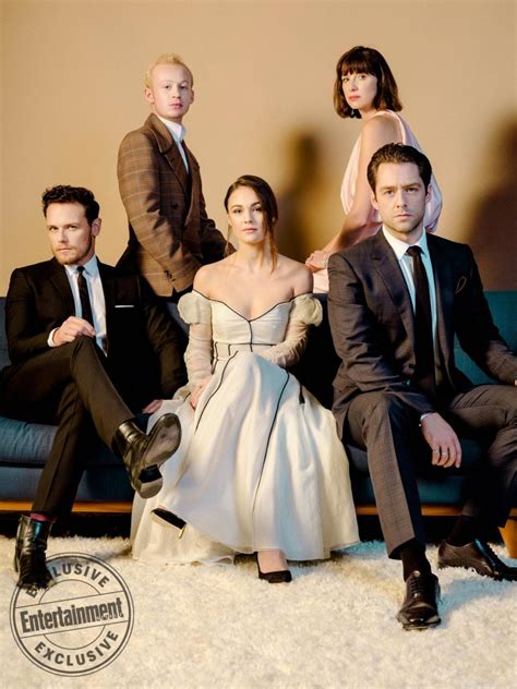 NEW EW Portraits of the Cast of Outlander at the Outlander Season 4 ...