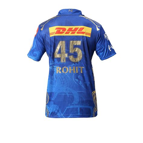 MI: Rohit45 - Official Men's Match Jersey 2023