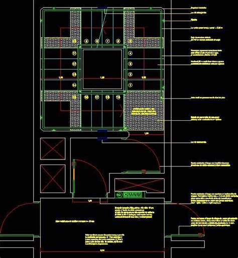 Fire Escape Stairs DWG Detail for AutoCAD #escape #stairs #dwg #autocad ...