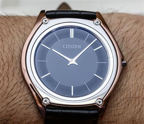 Citizen Eco-Drive One Watch: Light Powered & Under 3mm On The Wrist ...