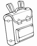Backpack Coloring Pages  Free Printable For Kids sketch template