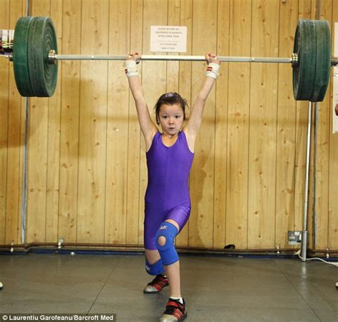 Mini but mighty: Meet Britain's strongest schoolgirl, 11, who is going for weightlifting gold ...