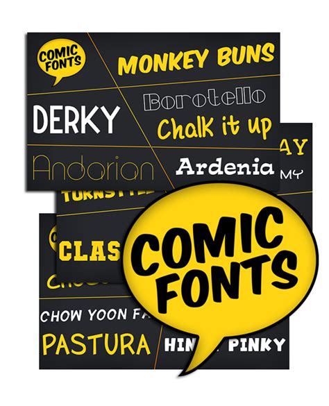 Comic Fonts for Mac and Windows | MacAppware