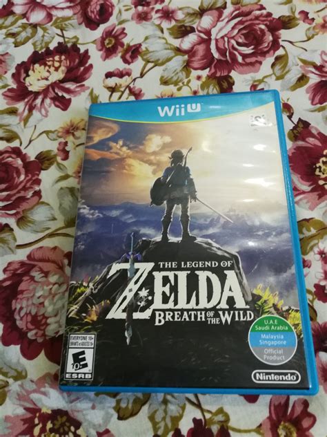 Legend of Zelda: Breath of the Wild Wii U, Video Gaming, Video Games, Nintendo on Carousell