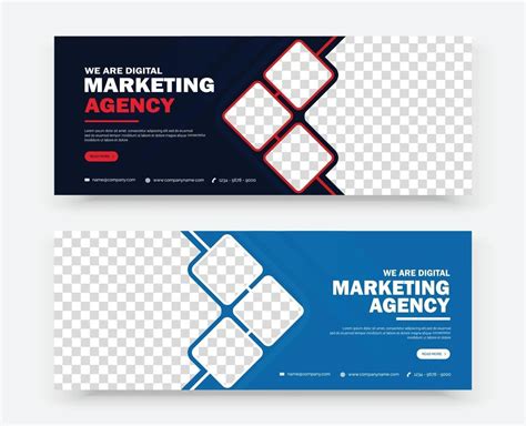 business marketing banner design template 1984799 Vector Art at Vecteezy