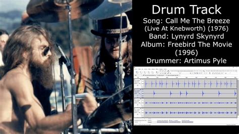 Call Me the Breeze (Live) (Lynyrd Skynyrd) • Drum Track - YouTube