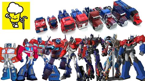 Different Optimus Prime Transformer robot truck toys ランスフォーマー 變形金剛 ...