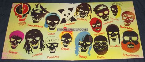 Suicide Squad Soundtrack gatefold | Stitches and Grooves