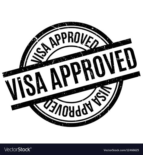 Visa Approved Stamp