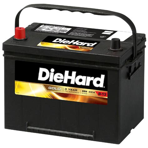 DieHard Gold Automotive Battery - Group Size EP-34 (Price with Exchange)