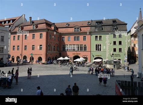 Old town of Regensburg Stock Photo - Alamy