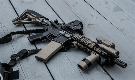 WE M4 mk18 build : airsoft