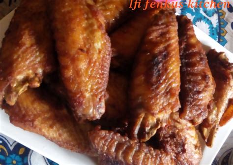 Fried Turkey wings Recipe by Ifi Fenkus Kitchen - Cookpad