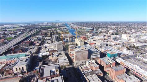 Downtown Stockton - Drone Photography