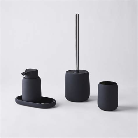 blomus Sono Bathroom Accessories, Black or White on Food52