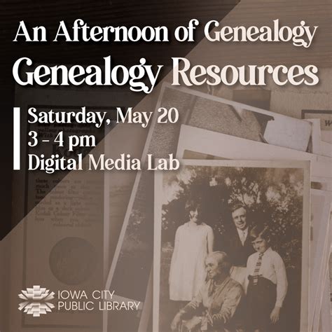 Genealogy Resources at Iowa City Public Library | Iowa City Public Library