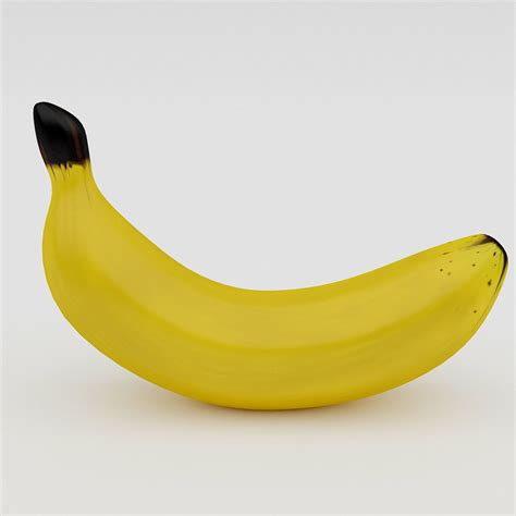 3D model 3D Banana Model VR / AR / low-poly | CGTrader