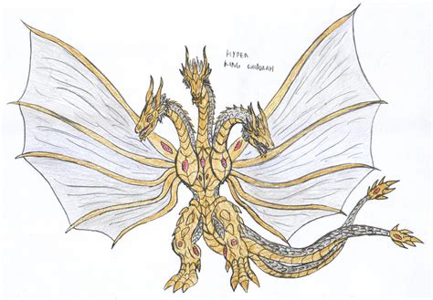 Hyper king Ghidorah by saramus01 on DeviantArt