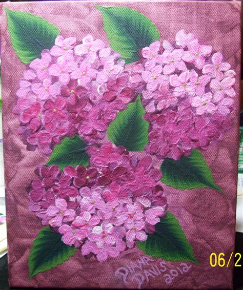 Pink Hydrangeas | Floral painting, Flower painting, Hydrangea flower