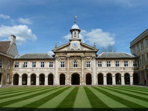 Emmanuel College, Cambridge. The Chapel (1688) designed by Cristopher Wren. | Cambridge college ...