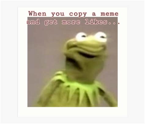 #kermit #meme - Kermit The Frog Meme Face, HD Png Download , Transparent Png Image - PNGitem