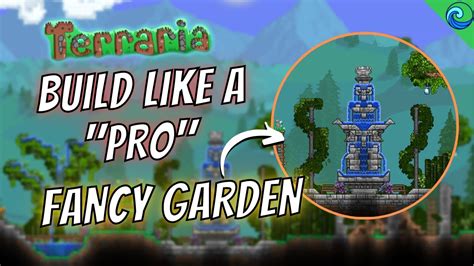 Building a FANCY GARDEN || Terraria 1.4 Speedbuild || Awesome Terraria Builds - YouTube