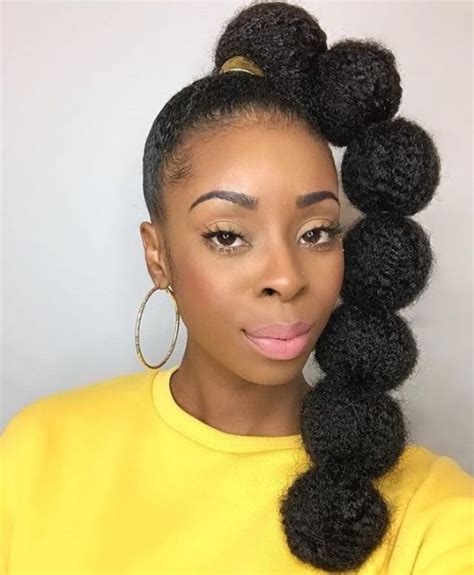 60+ Stunning Ponytail Hairstyles for Black Women | New Natural Hairstyles