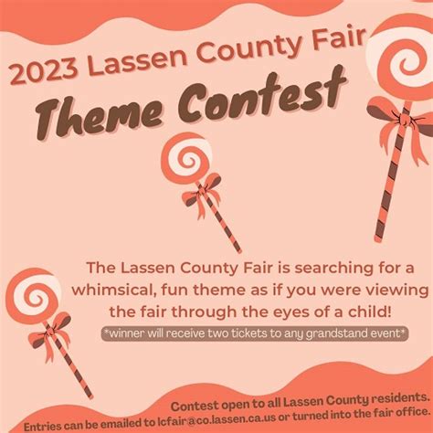 2023 Lassen County Fair Theme Announced - SierraDailyNews.com