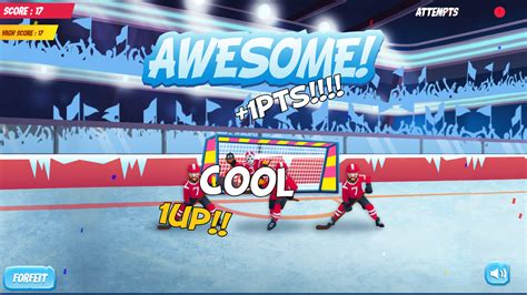 🕹️ Play Ice Hockey Shootout Game: Free Online Ice Hockey Penalty Shot Video Game for Kids & Adults