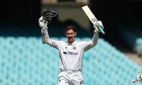 Nic Maddinson Victoria reflects on scoring a century in Marsh Sheffield ...