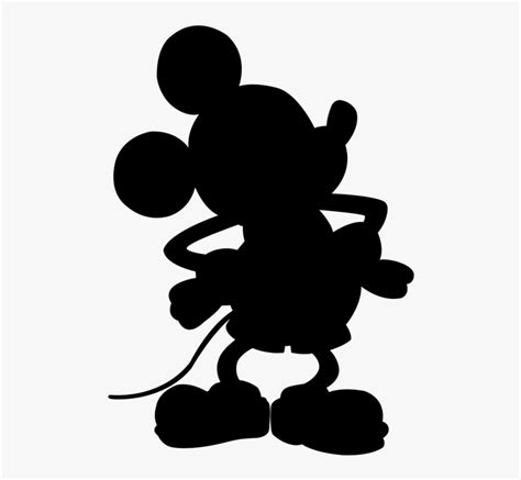 Walt Disney And Mickey Mouse Shadow