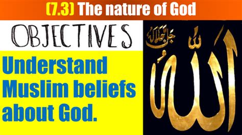 Islam - The nature of God - 41 slides - | Teaching Resources