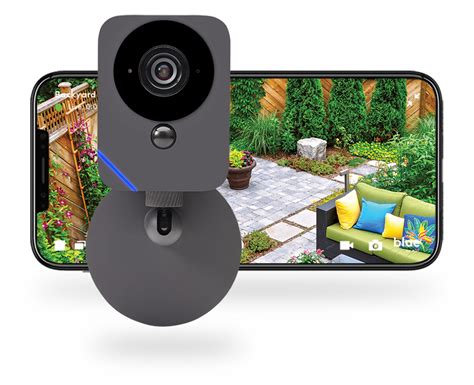 Blue Outdoor Home Security Camera | Blue by ADT