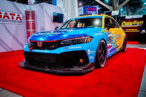 Spoon Sports FL5 Civic Type R race car debuts at SEMA | 11th Gen Civic ...