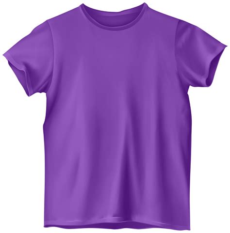 Purple T Shirt PNG Clip Art - Best WEB Clipart