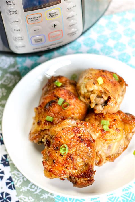 Instant Pot Adobo Chicken Thighs - I Don't Have Time For That!