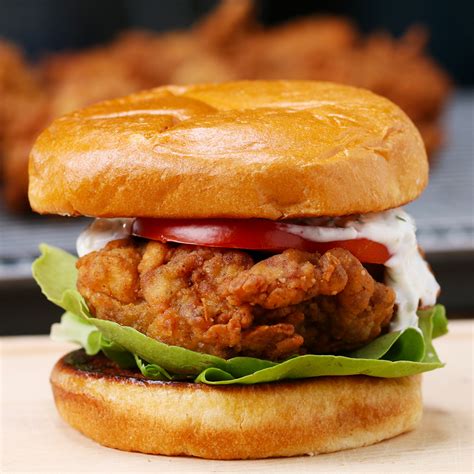 Buttermilk Fried Chicken Sandwich Recipe by Tasty