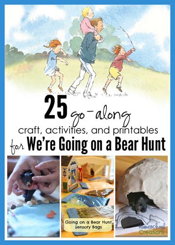 25+ Activities, Crafts, and Printables for We’re Going on a Bear Hunt