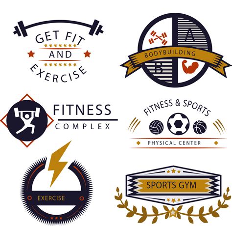 Centre Gym Golds Vector Fitness Logo Icon Transparent HQ PNG Download | FreePNGImg