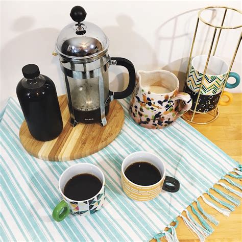 five sixteenths blog: Make it Monday // How to Make Cold Brew Coffee in a French Press
