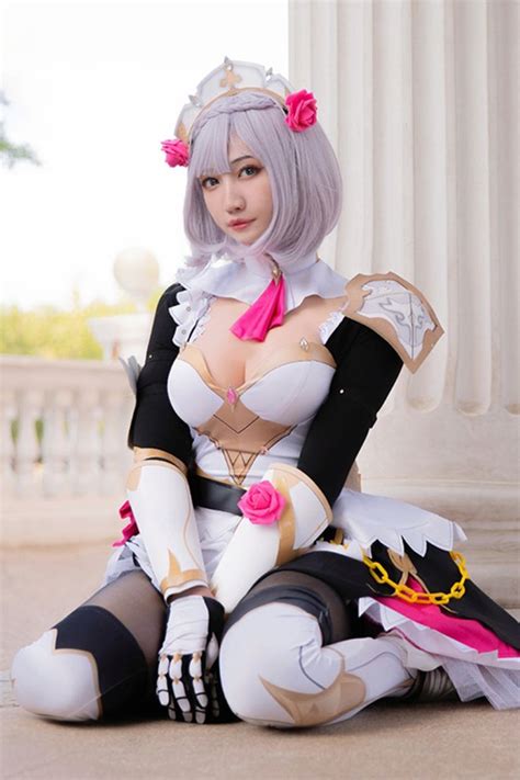 Genshin Impact Noelle Cosplay Costume-Takerlama | Cosplay costumes ...