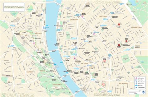 Budapest Street Map Printable - Printable Maps