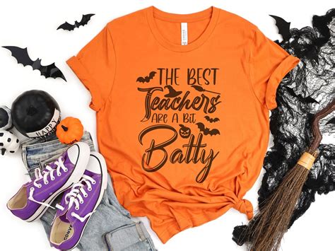 Teacher Halloween Shirt Teacher Shirt Halloween Shirt Shirt - Etsy