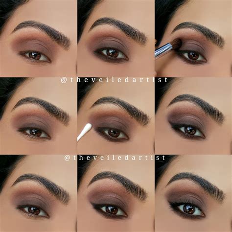 Brown Smokey Eye Photo Tutorial - Wavy Haircut