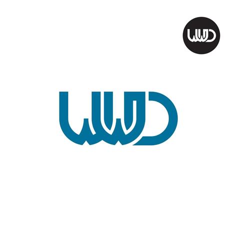 Letter WWD Monogram Logo Design 35702008 Vector Art at Vecteezy