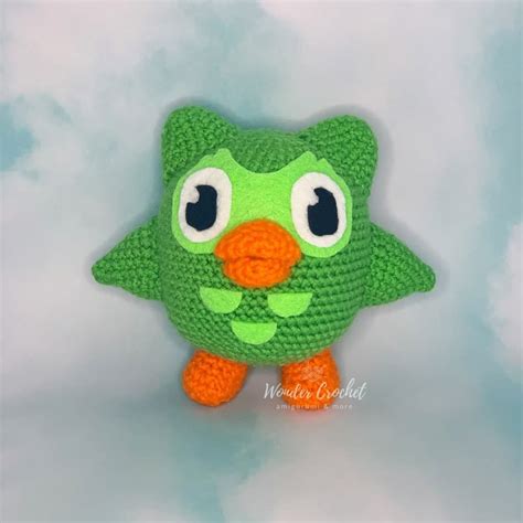 Duolingo Owl Plush - Free Crochet Pattern - Wonder Crochet