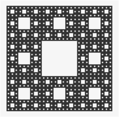 Drawing A Simple Fractal In Tikz [duplicate] - Sierpinski Carpet - Free Transparent PNG Download ...