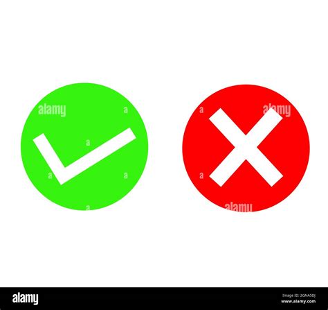 Right And Wrong Symbols