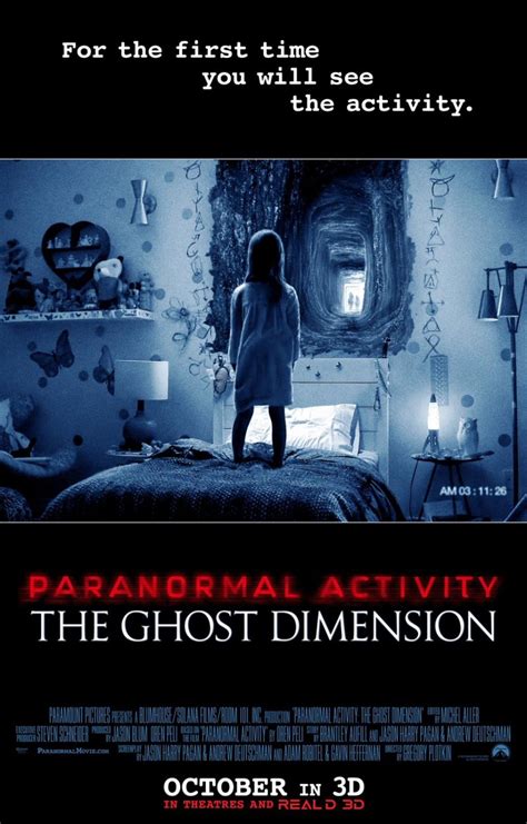 Paranormal Activity 5 The Ghost Dimension DVD Release Date January 12, 2016