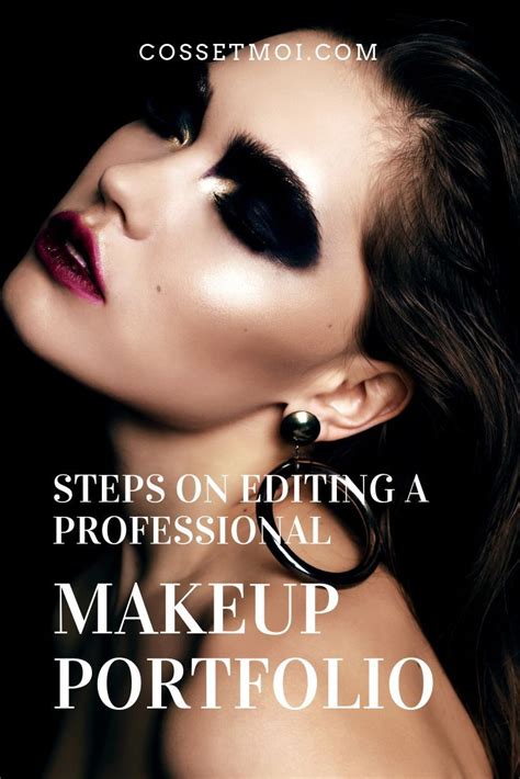 Steps on Editing a Professional Makeup Portfolio | Makeup portfolio, Makeup artist portfolio, Makeup